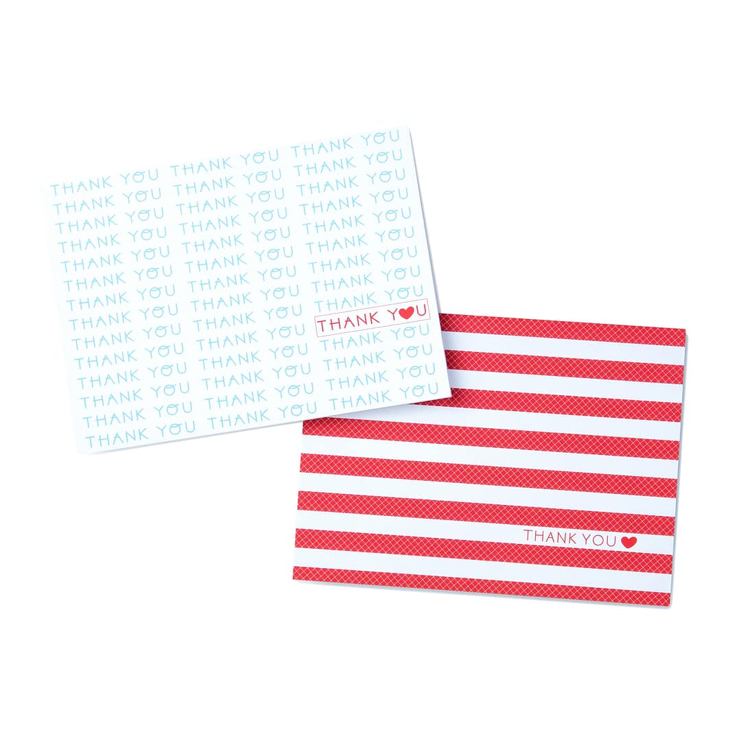 Thank You Card Pack (10 Cards)